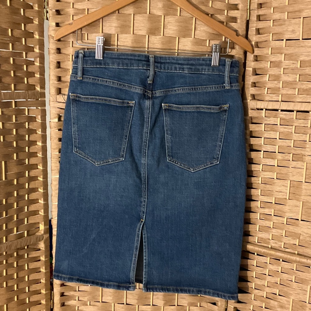 Banana Republic Denim Midi Skirt - Picture 2 of 11